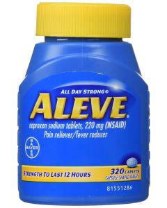 ALEVE Pain Relief - Naproxen Sodium 220mg, 320 Caplets