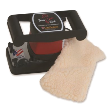 Jeanie Rub Massager & Fleece Pad Cover Combo