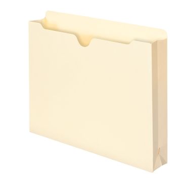 File Jackets, Straight Cut Tab, 2 inch Expansion