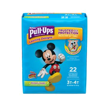 Pull-Ups Learning Designs Potty Training Pants for Boys, 2T-3T (18-34 lb.)