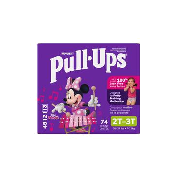 Pull-Ups® Learning Designs® Training Pant, for Girl, Size 2T to 3T, Giga Pack