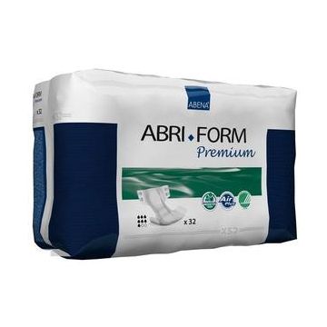 Unisex Adult Incontinence Brief Abri-Form Premium Disposable Heavy Absorbency - Extra Small 23-1/2 to 33-1/2 Inch Waist / Hip / Pack of 32
