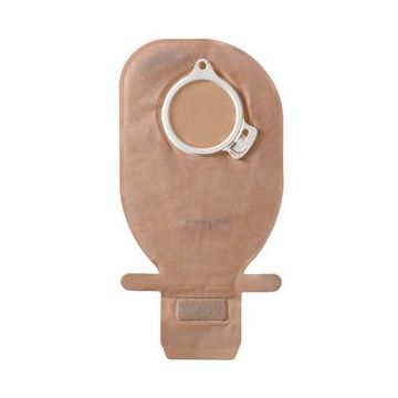 Assura Two-Piece Drainable Pouch, EasiClose Integrated Closure by Coloplast - Box of 10 - Large, 1-9/16 inch Flange, Opaque