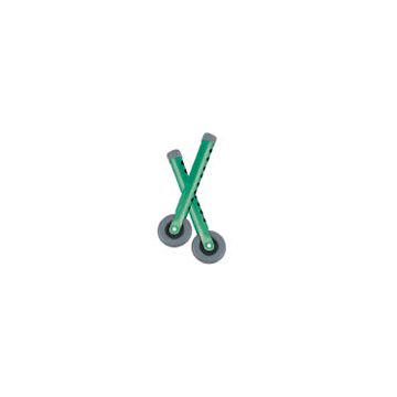 Drive Medical Universal Walker Wheels - Pair - 3 inch, 1 Pair