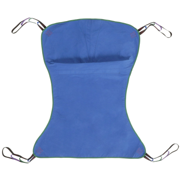 Full Body Patient Sling 4 or 6 Point Cradle Without Head Support - Medium