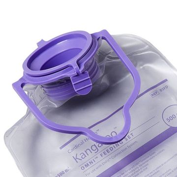 Enteral Feeding Pump Bag Set Kangaroo OMNI™ 500 mL NonSterile