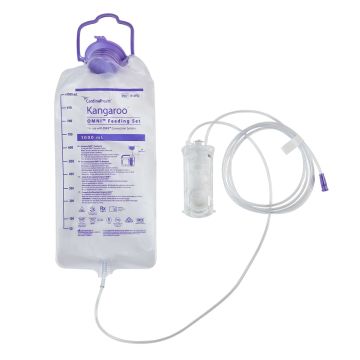 Enteral Feeding Pump Bag Set Kangaroo OMNI™ 1000 mL NonSterile