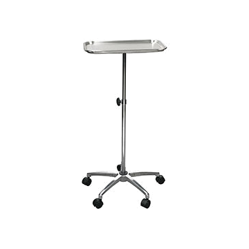 Drive Medical Mayo Instrument Stand with Mobile 5" Caster Base