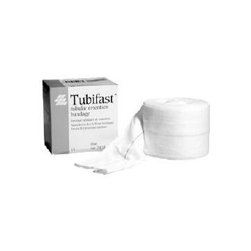 Tubifast Dressing Retention Bandage Roll by Molnlycke - Box, Red, 1-1/2 Inch X 11 Yards