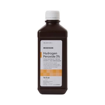 Antiseptic Hydrogen PeroxideTopical Liquid 16 oz. Bottle - EACH