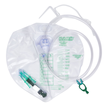 Urine Drainage Bag with Anti-Reflux Chamber - Each