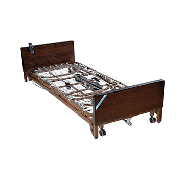 Delta Ultra-Light 1000 Full-Electric Low Bed by Drive Medical - Hospital Bed, Frame Only