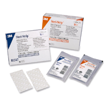 Skin Closure Steri-Strip 1/2 X 4 Inch Nonwoven Material Reinforced by 3M - Box of 50