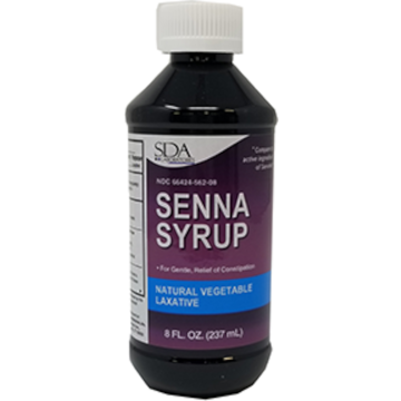 SDA LABS Laxatives - Sennosides 8.8mg, 8oz (Generic Senokot)