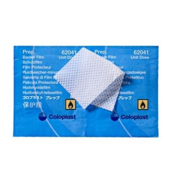 Coloplast Skin Barrier Wipe Individual Packet