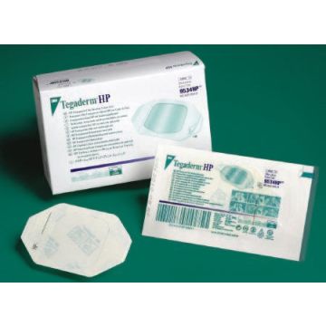 Transparent Film Dressing 3M Tegaderm HP Rectangle Frame Style Delivery With Label Sterile - 2-3/8 X 2-3/4 Inch / Each