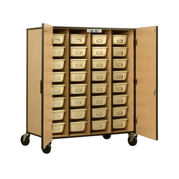 LifeSecure 50-inch Emergency Supplies Storage System With Casters for Evacuation & Shelter-In-Place - Singles