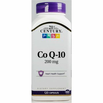 Co Q-10, 200 mg 120 Capsules by 21st Century