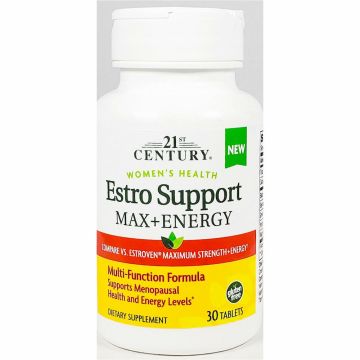 Estro Support Max plus Energy, 30 Tablets by 21st Century