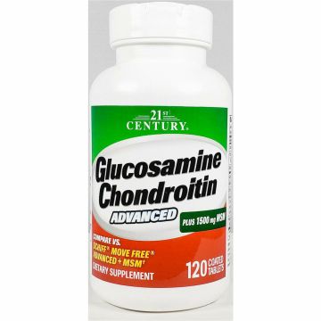 Glucosamine Chondroitin Advanced, 120 Coated Tablets by 21st Century