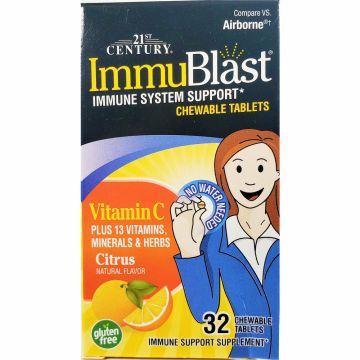 ImmuBlast, 32 Chewable Tablets by 21st Century