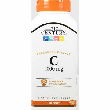 Vitamin C 1000 mg (Prolonged Release) 110 Tablets by 21st Century