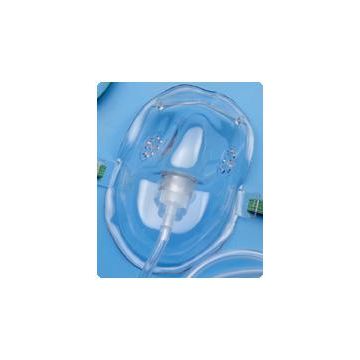 AirLife Adult Vinyl Oxygen Mask 7 ft, Medium Concentration by Cardinal Health - Adult Mask with Elastic Band Under-the-Chin Style-Disposable / Each