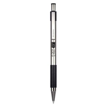 F-301 Retractable Ballpoint - 2 Pack / Black / Extra Bold 1.6mm