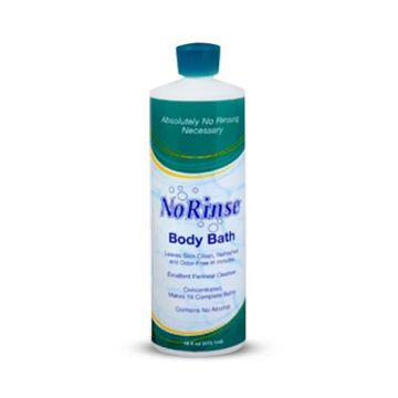 No Rinse Body Wash Liquid 16 Oz Scented by Clean Life Products