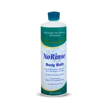 No Rinse Body Wash Liquid 16 Oz Scented by Clean Life Products