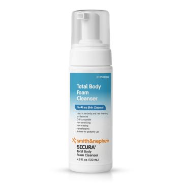 Rinse-Free Antimicrobial Body Wash Secura™ Total Body Foaming Pump Bottle Scented - Foam 8.5 oz