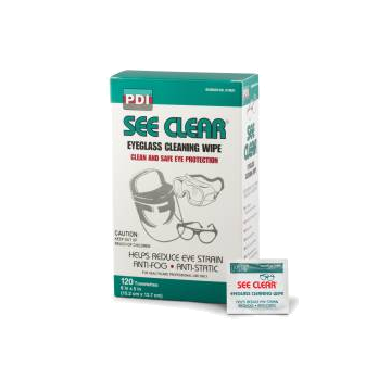 See Clear Eye Glass Cleaning Wipes By Professional Disposables