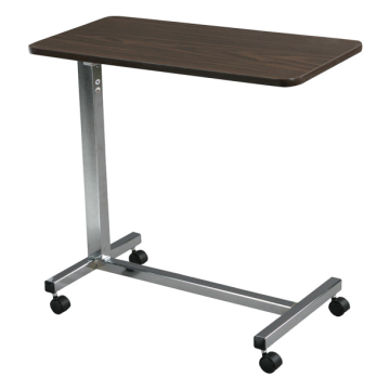 Non-Tilt Overbed Table with Chrome Base
