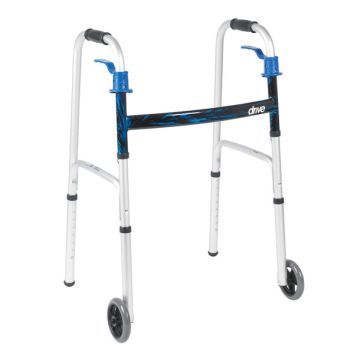 Deluxe Trigger Release Folding Walker Adult