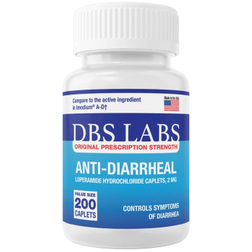 DBS LABS Diarrhea Relief - 200 Caplets