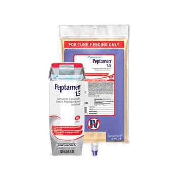 Peptamen 1.5 Complete High-Calorie 375kCal by Nestle - Vanilla Drink 250mL Carton