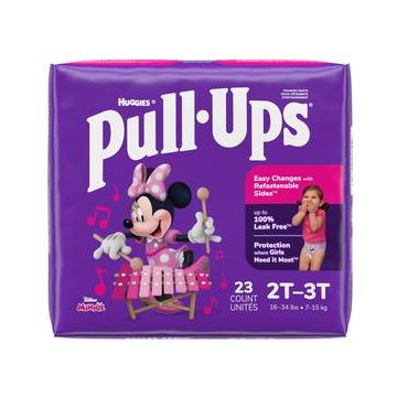 Pull-Ups® Learning Designs® Training Pant, For Girl, Size 2T to 3T