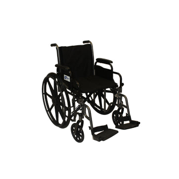 Easy Glide Adjustable Wheelchair w/ Swing Away