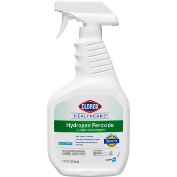 Clorox Healthcare Hydrogen Peroxide Surface Disinfectant Spray Cleaner & Sanitizer 32 oz
