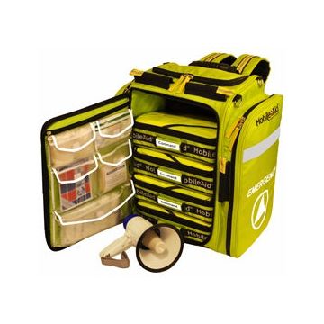 LifeSecure Personal 1-Day Evacuation Kit - Box of 30 MobileAid Hi-Vis X-Large Incident Command Team Kit by LifeSecure - Singles