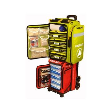 MobileAid Hi-Vis Emergency Response Station - Incident Command and Trauma First Aid by LifeSecure