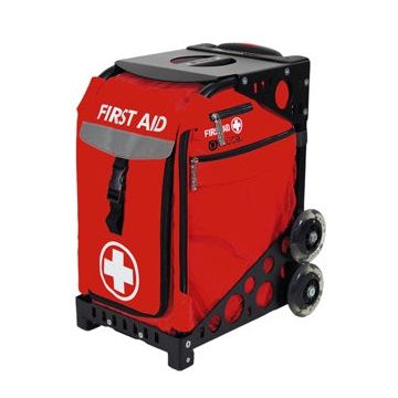 MobileAid Hi-Vis Easy-Roll First Aid Bag & Frame (Empty) by LifeSecure