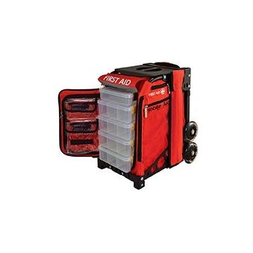 MobileAid Hi-Vis Pro 100 Easy-Roll Trauma First Aid Station by LifeSecure