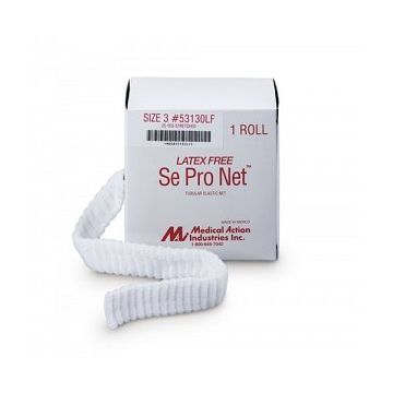 Elastic Net Dressing SePro Net Nylon / Synthetic Rubber Yarn - Box - Box, Size 4, 1 Inch X 25 Yards