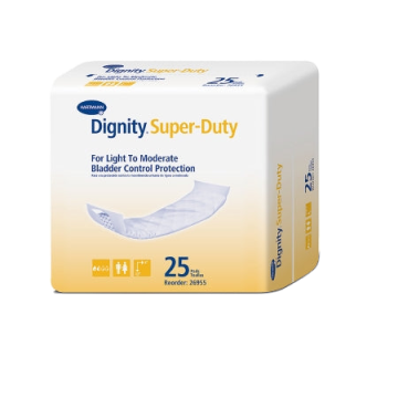 Dignity Absorbent Liner, 4" x 12" by Hartmann - Case of 200