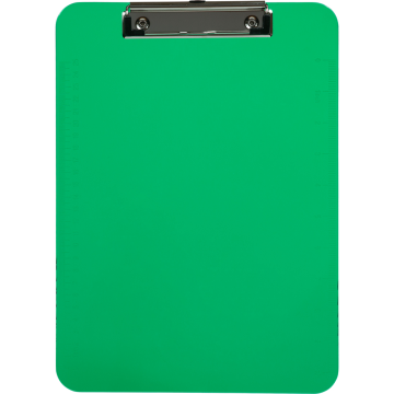 9 x 13 Plastic Clipboards - Green