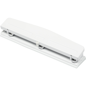 Standard 3 Hole Punch - 10 Sheet Capacity - White