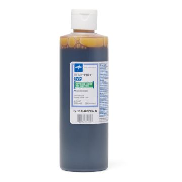 Povidone Iodine Prep Solution 8Oz Bottle