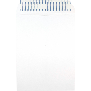 9 1/2 x 12 1/2 Open End Envelopes with Peel & Seal - White 28lb