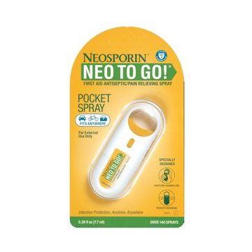 NEOSPORIN® Plus NEO TO GO! First Aid Antiseptic/Pain Relieving Spray, 0.26 oz